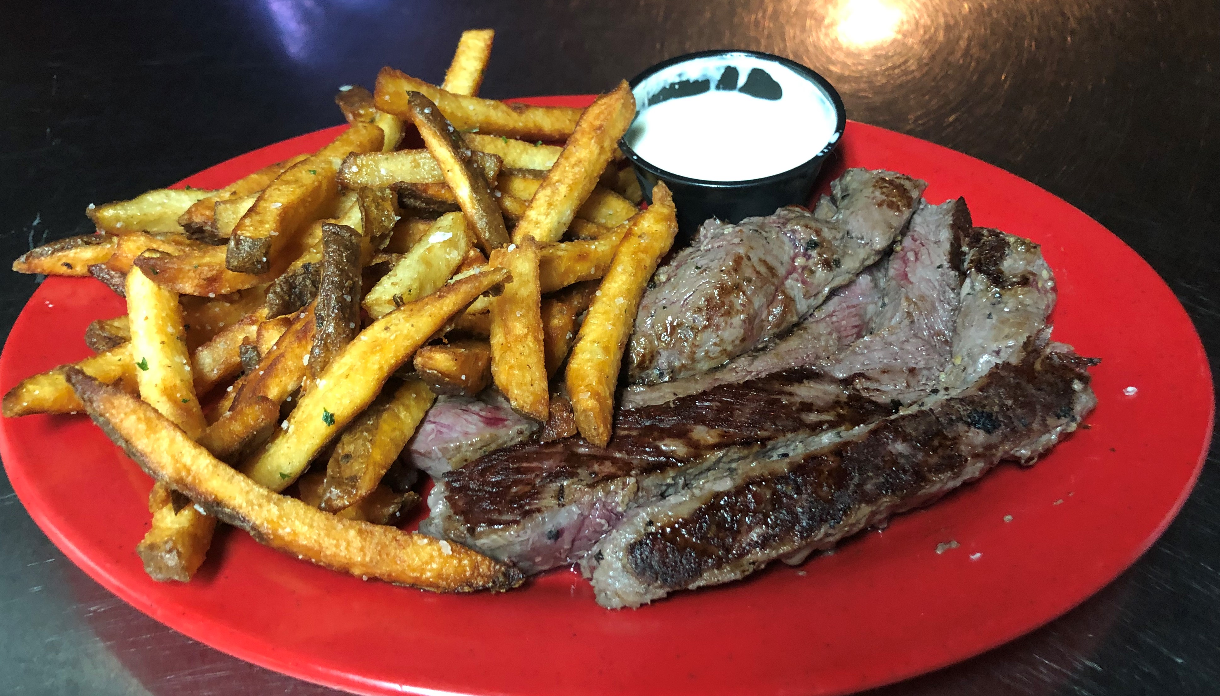 Order Steak and Chips food online from Red Lion Grog House store, Indianapolis on bringmethat.com