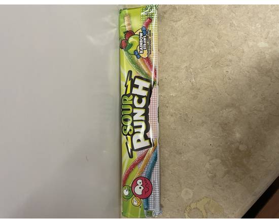 Order Sour Punch Rainbow Straws 2oz food online from Rapid-O Mart store, Chandler on bringmethat.com