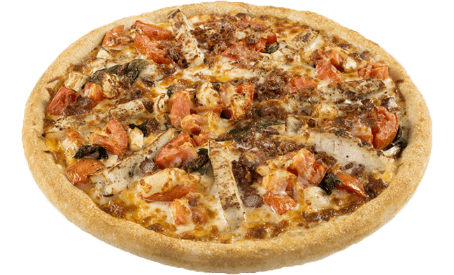 Order Alfredo Pomodoro Pizza food online from Sarpino's Pizzeria store, Chicago on bringmethat.com