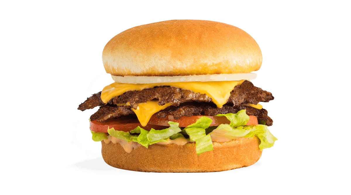 Order Double California Burger food online from Freddy Frozen Custard & Steakburgers store, Lincoln on bringmethat.com