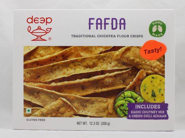 Order Deep Fafda 12.3 oz food online from New Rotikaa Foods store, Iselin on bringmethat.com