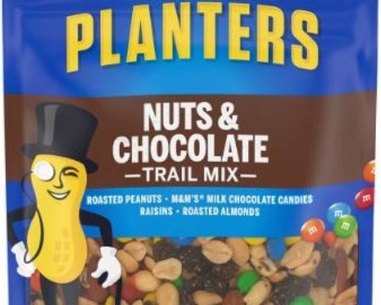 Order Planters Peanut Butter Trail Mix & Nut Chocolate 6 oz food online from Rebel store, Magna on bringmethat.com