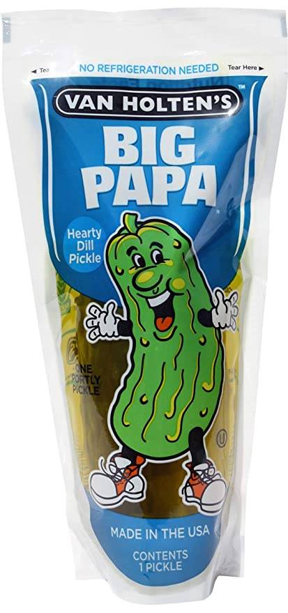Order Van Holten'S Big Papa Pickle Dill Flavor food online from Exxon Food Mart store, Port Huron on bringmethat.com