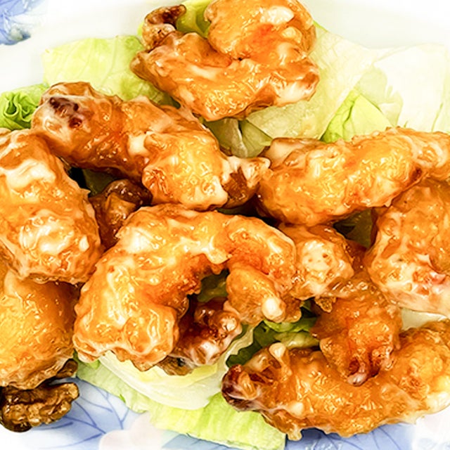 Order Honey Glazed Walnut Shrimp food online from New Shanghai Restaurant store, Lake Forest on bringmethat.com