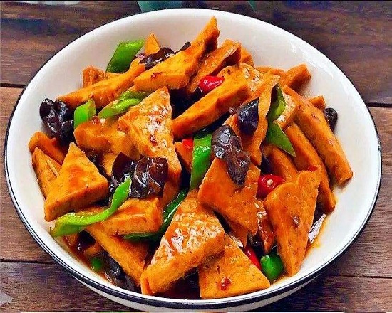 Order Braised Tofu with Baby Bok-Choy 红烧豆腐 food online from Sichuan Tasty store, San Francisco on bringmethat.com