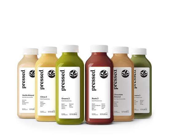 Order Cleanse 1 | Beginner Juice Cleanse food online from Pressed store, New York on bringmethat.com