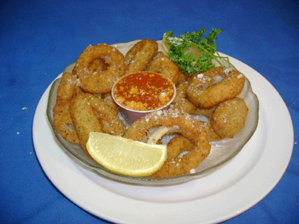 Order Calamari Rings food online from Main Street Grill store, Muncy on bringmethat.com