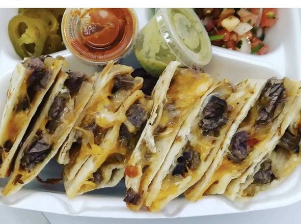 Order Tony’s Famous Grilled Quesadillas  food online from Tony Street Tacos store, Rosenberg on bringmethat.com