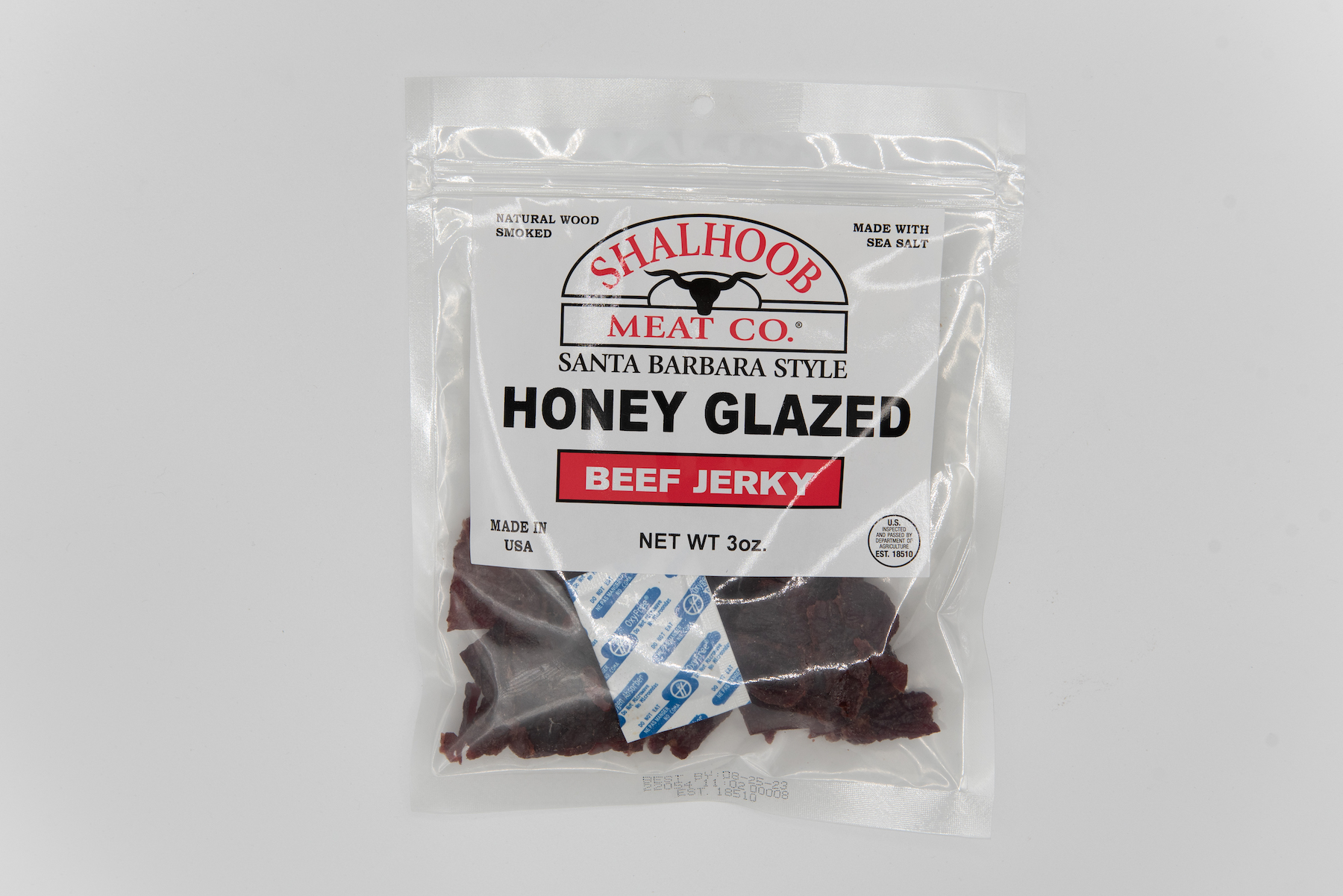 Order Shalhoob jerky | Honey glazed , 3oz food online from Sandpiper Liquors store, Summerland on bringmethat.com