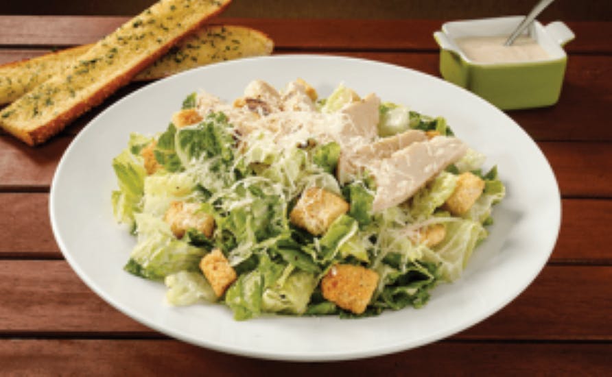 Order Caesar with Chicken - Caesar with Chicken food online from Pizza Factory Inc store, San Juan Bautista on bringmethat.com