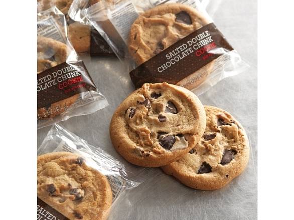 Order SALTED-DOUBLE-CHOCOLATE-CHUNK COOKIE WRAPPED food online from Flynn's Eats store, Richfield on bringmethat.com