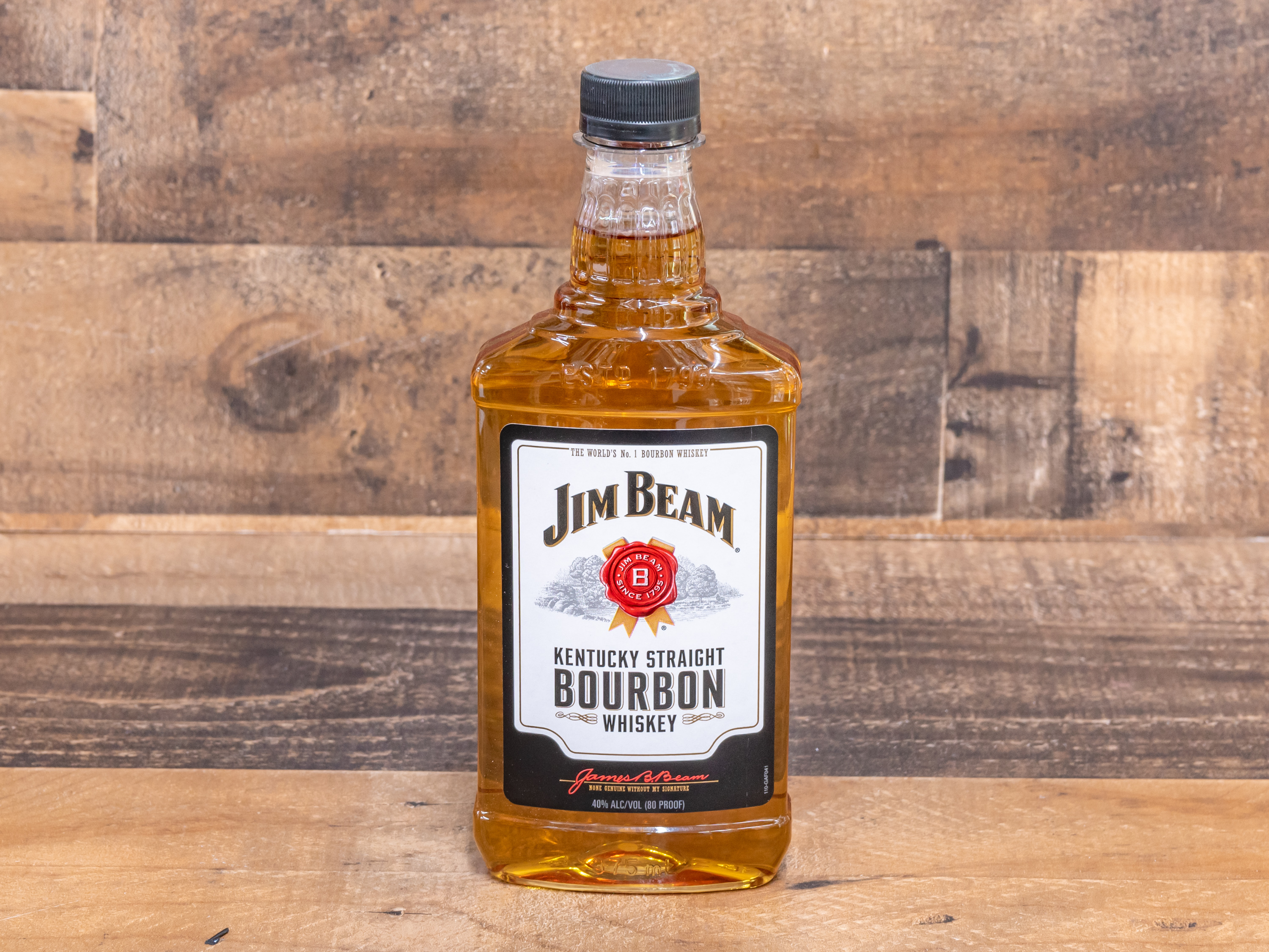 Order Jim Beam Bourbon Whiskey food online from Belvedere Liquor store, Santee on bringmethat.com