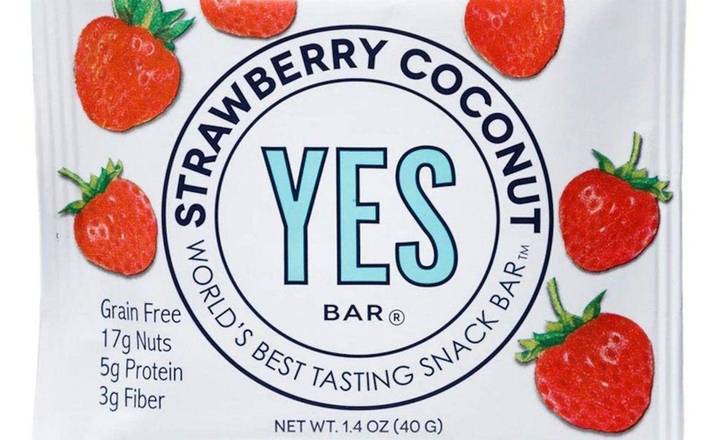 Order Yes Bar Strawberry Coconut food online from Pure Green store, Carmel on bringmethat.com