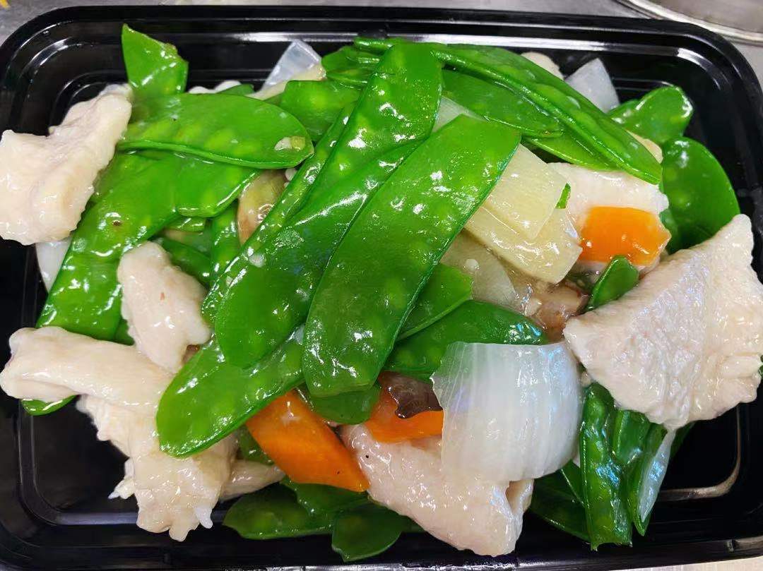 Order  Chicken with Snow Peas  food online from China King store, King Of Prussia on bringmethat.com