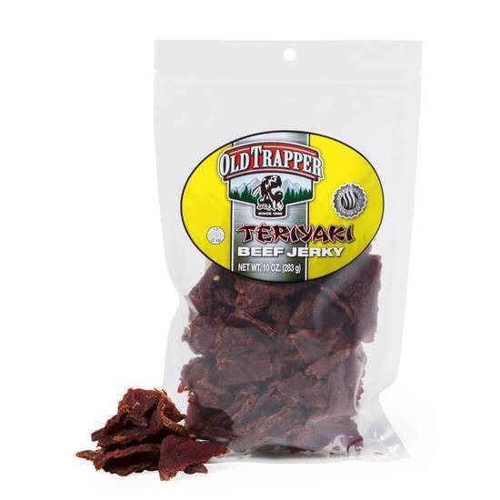 Order Old Trapper Beef Jerky Teriyaki (10 oz) food online from Ampm store, CRESWELL on bringmethat.com