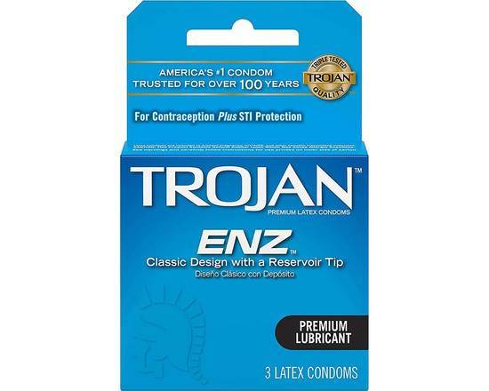 Order Condoms, Trojan ENZ 3 Pack food online from Extra Mile 3056 store, Vallejo on bringmethat.com