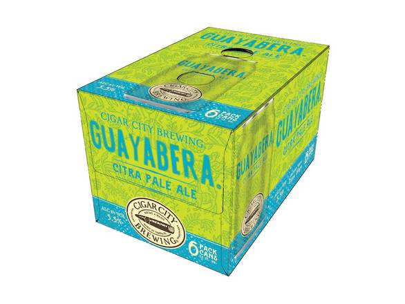 Order Cigar City Brewing Guayabera Citra Pale Ale - 6x 12oz Cans food online from Shar Armanetti Fine Wine & Spirits store, Carpentersville on bringmethat.com