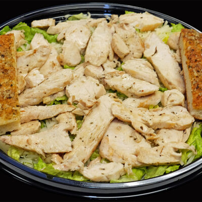 Order Small Caesar Chicken Salad food online from Francos Pizza & More store, Kenmore on bringmethat.com