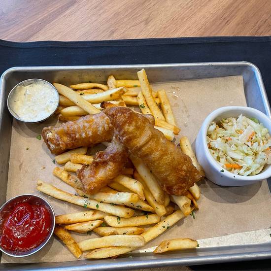 Order Fish & Chips food online from Maker Union store, Hunter Mill on bringmethat.com