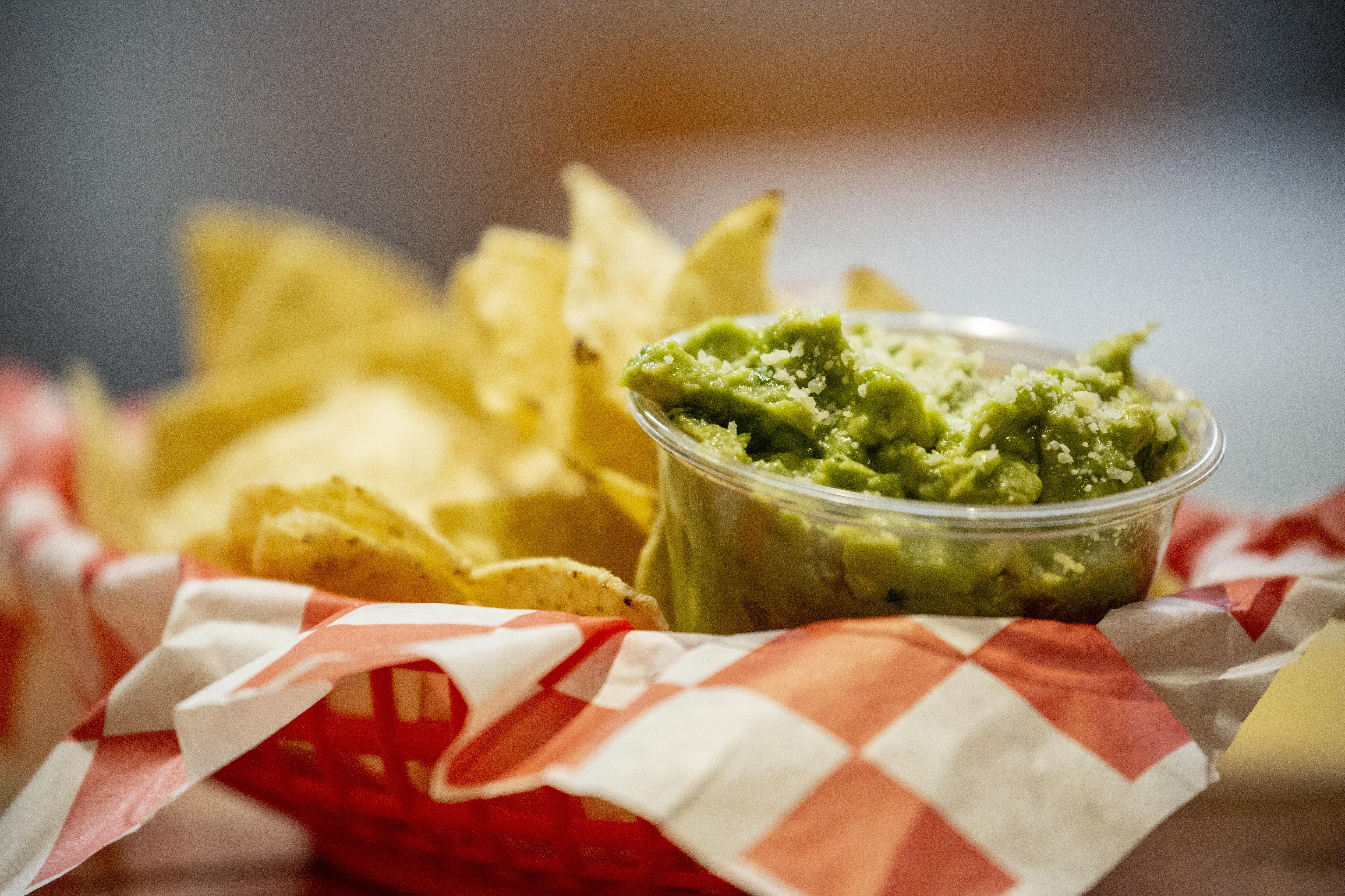 Order Chips & Homemade Guacamole food online from Big Choice Brewing, Brewery & Pizzeria store, Brighton on bringmethat.com
