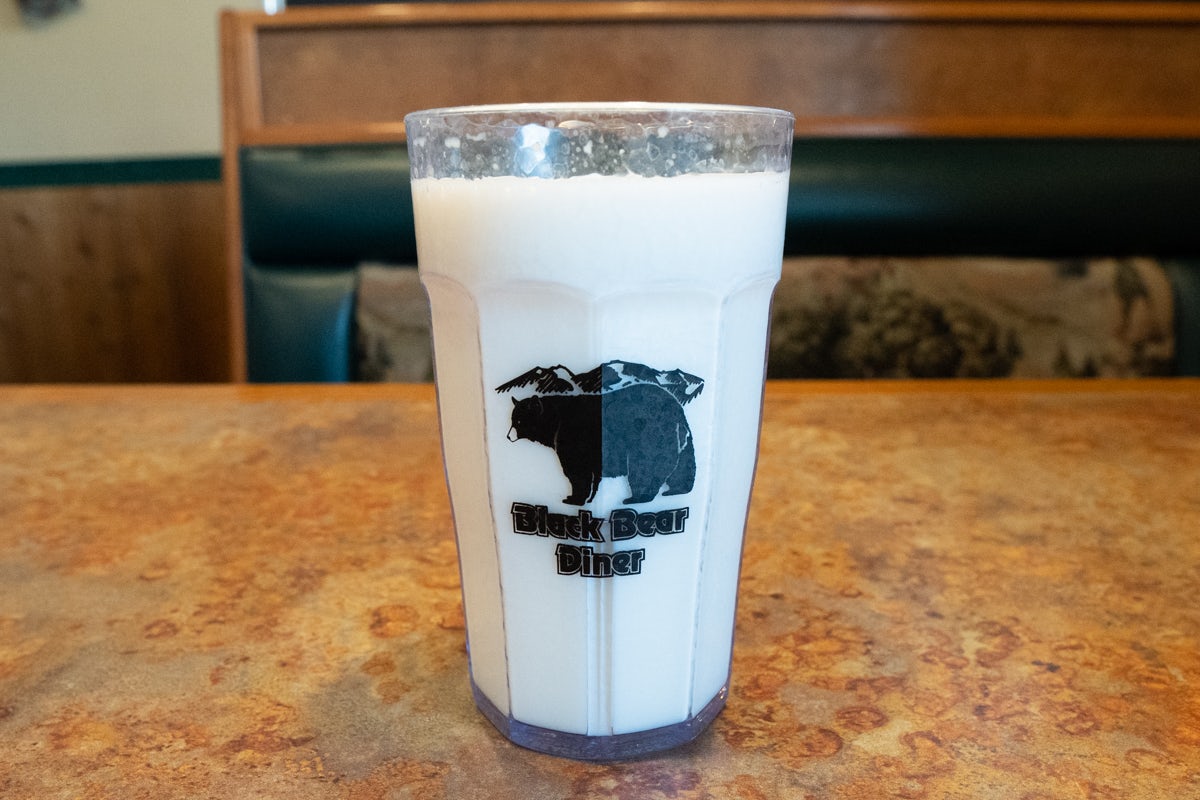 Order Milk - Large food online from Black Bear Diner store, Redding on bringmethat.com