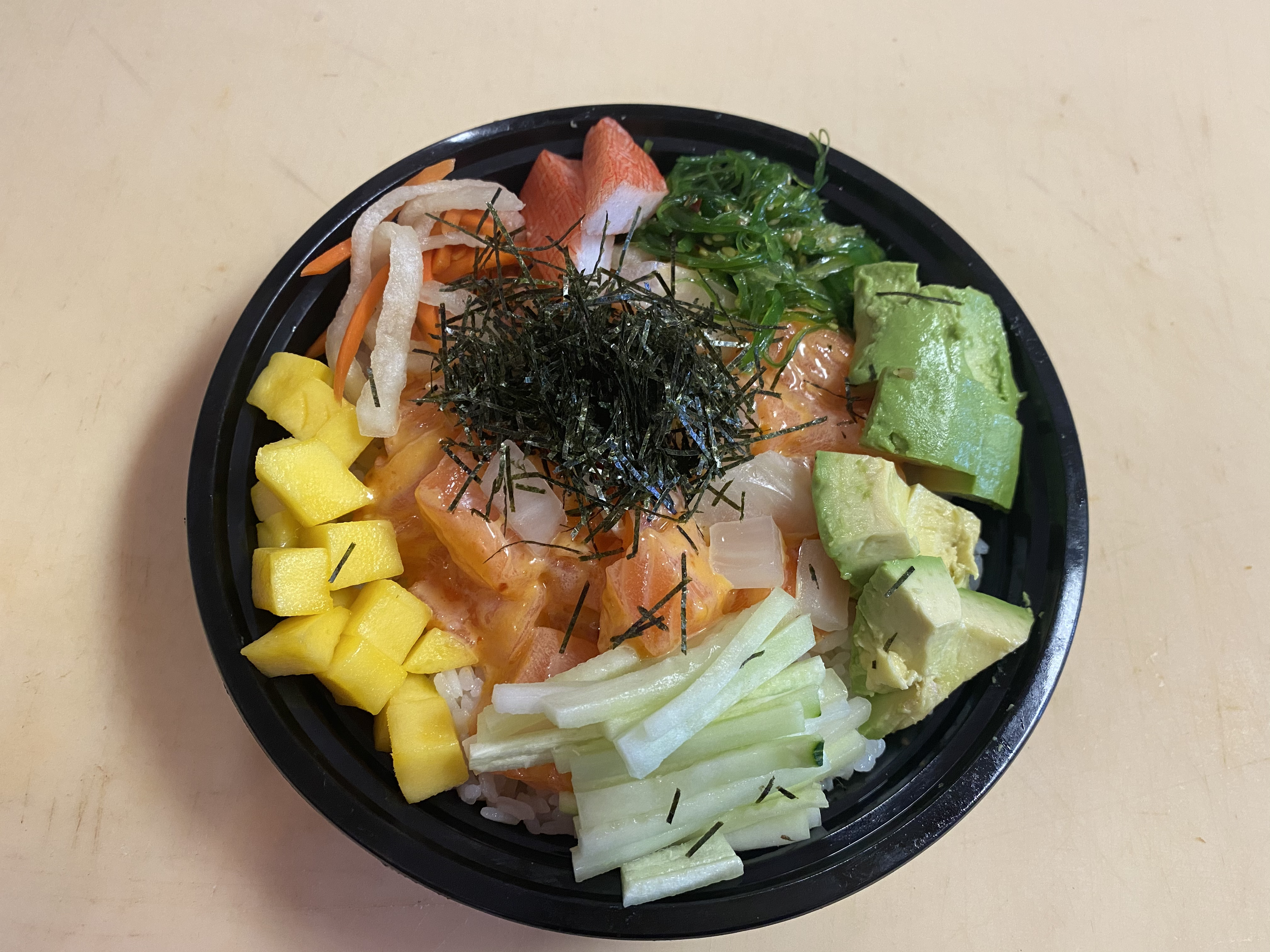 Order Salmon Poke Bowl food online from Kumo Asian Fusion store, Brick on bringmethat.com
