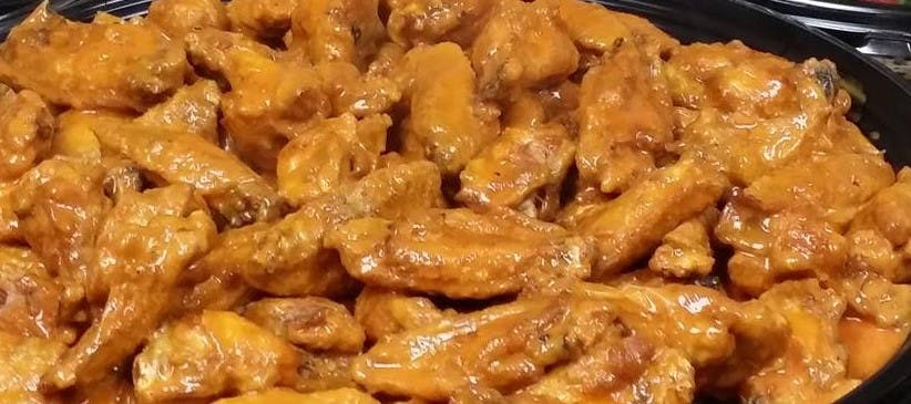 Order Wings Catering - 50 Pieces food online from Mario & Franks II store, Fieldsboro on bringmethat.com