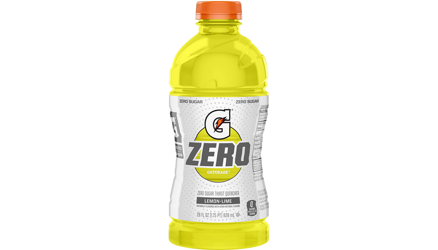 Order Gatorade Zero Lemon Lime 28oz food online from Extra Mile 2028 store, City of Industry on bringmethat.com