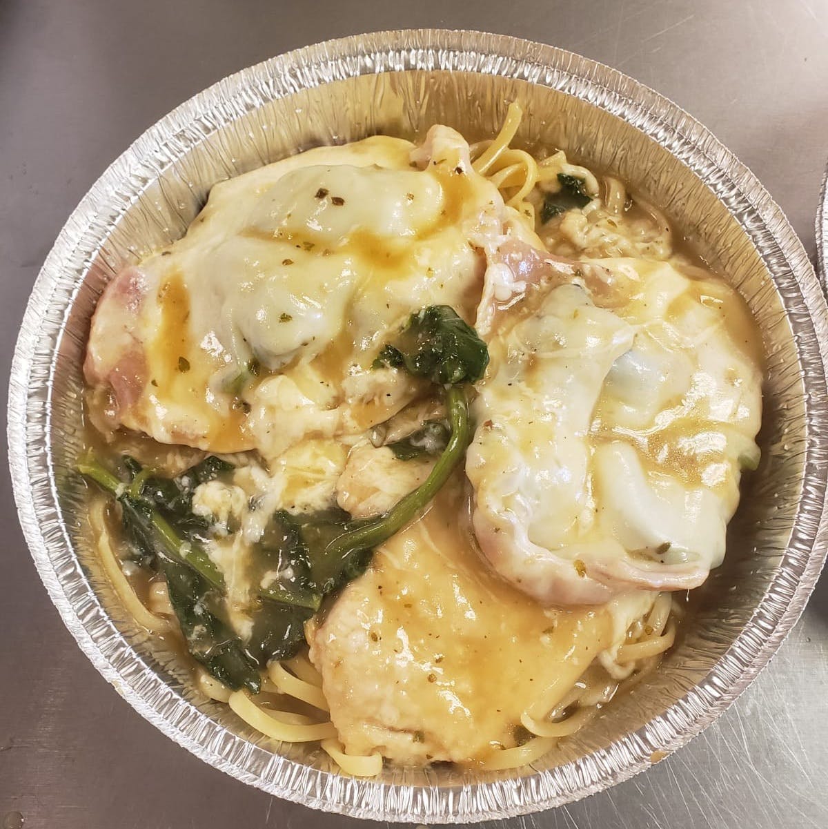 Order Chicken Saltimbocca Alla Roma - Entree food online from Drake Pizza store, Allentown on bringmethat.com
