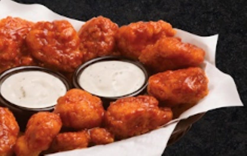 Order Boneless Wings - 6 Pieces food online from Round Table Pizza store, El Cajon on bringmethat.com