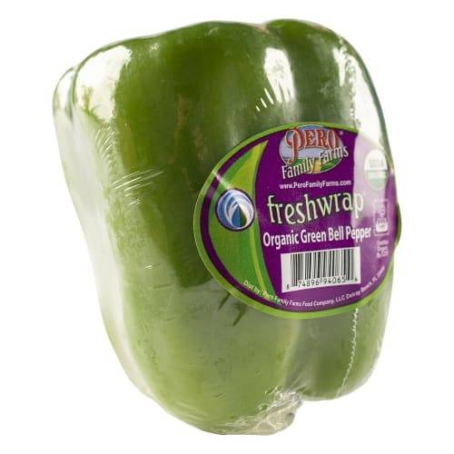 Order Pero Family Farms · Freshwrap Green Organic Bell Pepper (1 bell pepper) food online from ACME Markets store, Pennsville on bringmethat.com