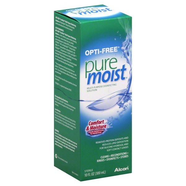 Order Opti Free Pure Moist Multi-Purpose Disinfecting Solution - 10 fl oz food online from Rite Aid store, MILLER PLACE on bringmethat.com