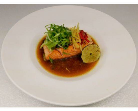 Order Ginger Salmon food online from Thai D Jing store, Gretna on bringmethat.com