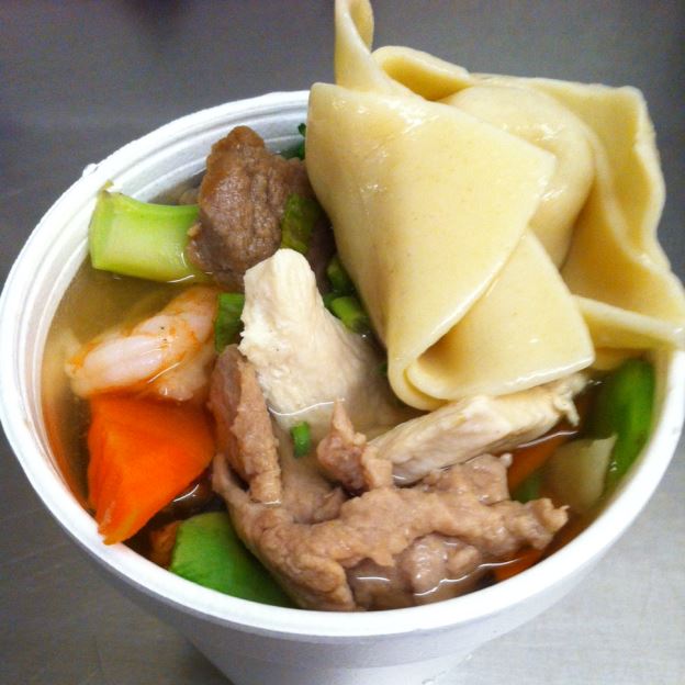 Order 5 Special Won Ton Soup food online from Lia's Kitchen store, Lufkin on bringmethat.com