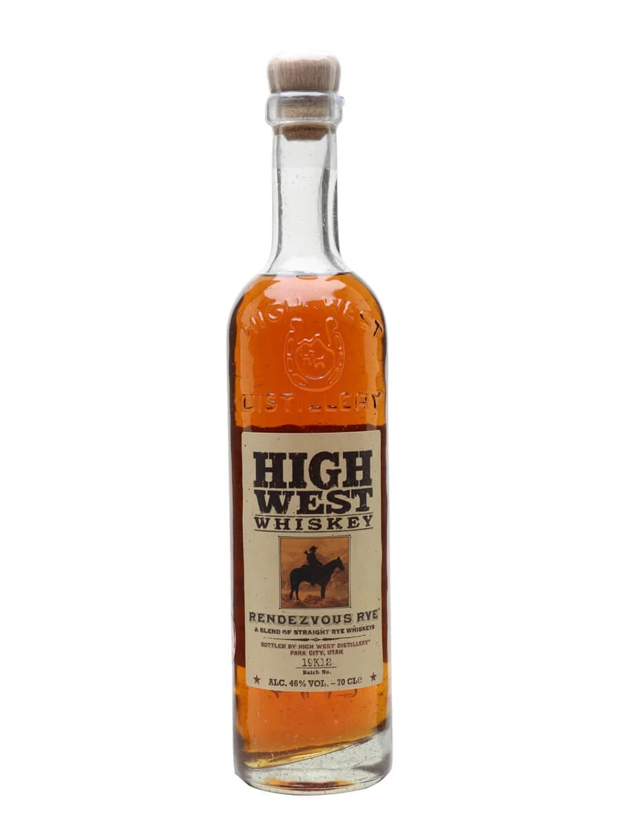 Order High West Rendezvous Rye Whiskey 750 ml. food online from Mirage Wine & Liquor store, Palm Springs on bringmethat.com