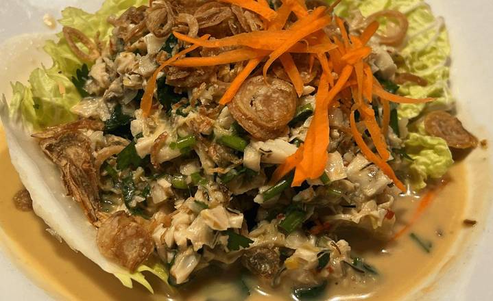 Order Banana Blossom Salad food online from Silver Spoon Thai Restaurant store, Chicago on bringmethat.com