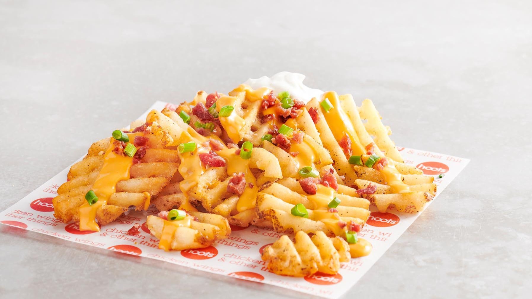 Order Waffle Fries Loaded food online from Hoots store, Chicago on bringmethat.com