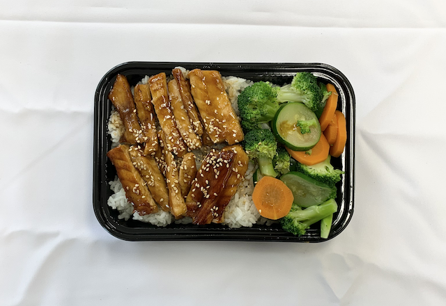 Order D11. Salmon Teriyaki Don food online from Sushi Time store, Boston on bringmethat.com