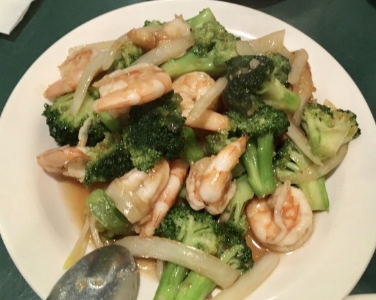 Order Sauteed Shrimp with Broccoli (Tôm xào bông cải) food online from Hello Saigon store, New York on bringmethat.com
