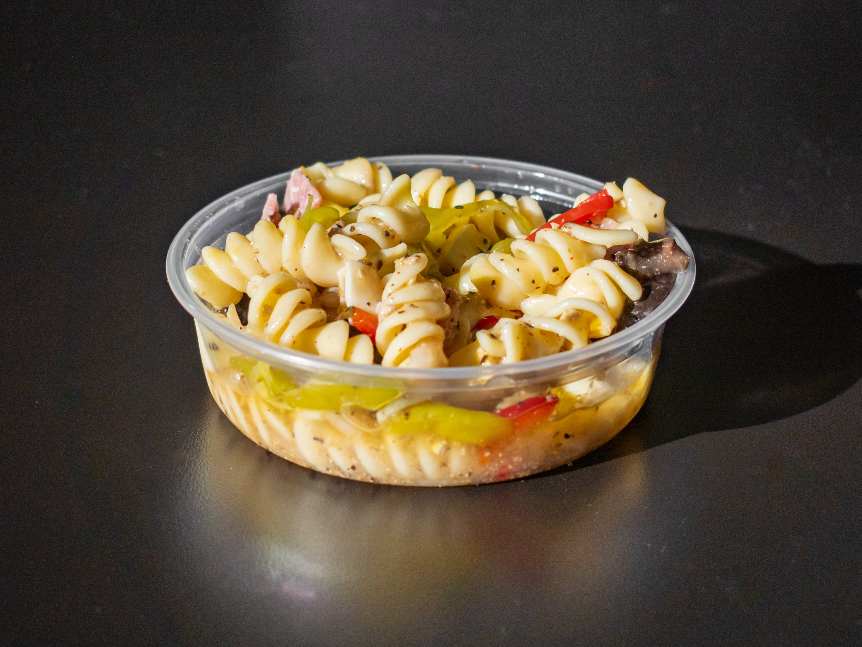 Order Italian Pasta Salad- Homemade  food online from The Brown Bag store, Palm Desert on bringmethat.com