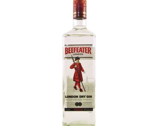 Order Beefeater gin 1L food online from House Of Wine store, New Rochelle on bringmethat.com