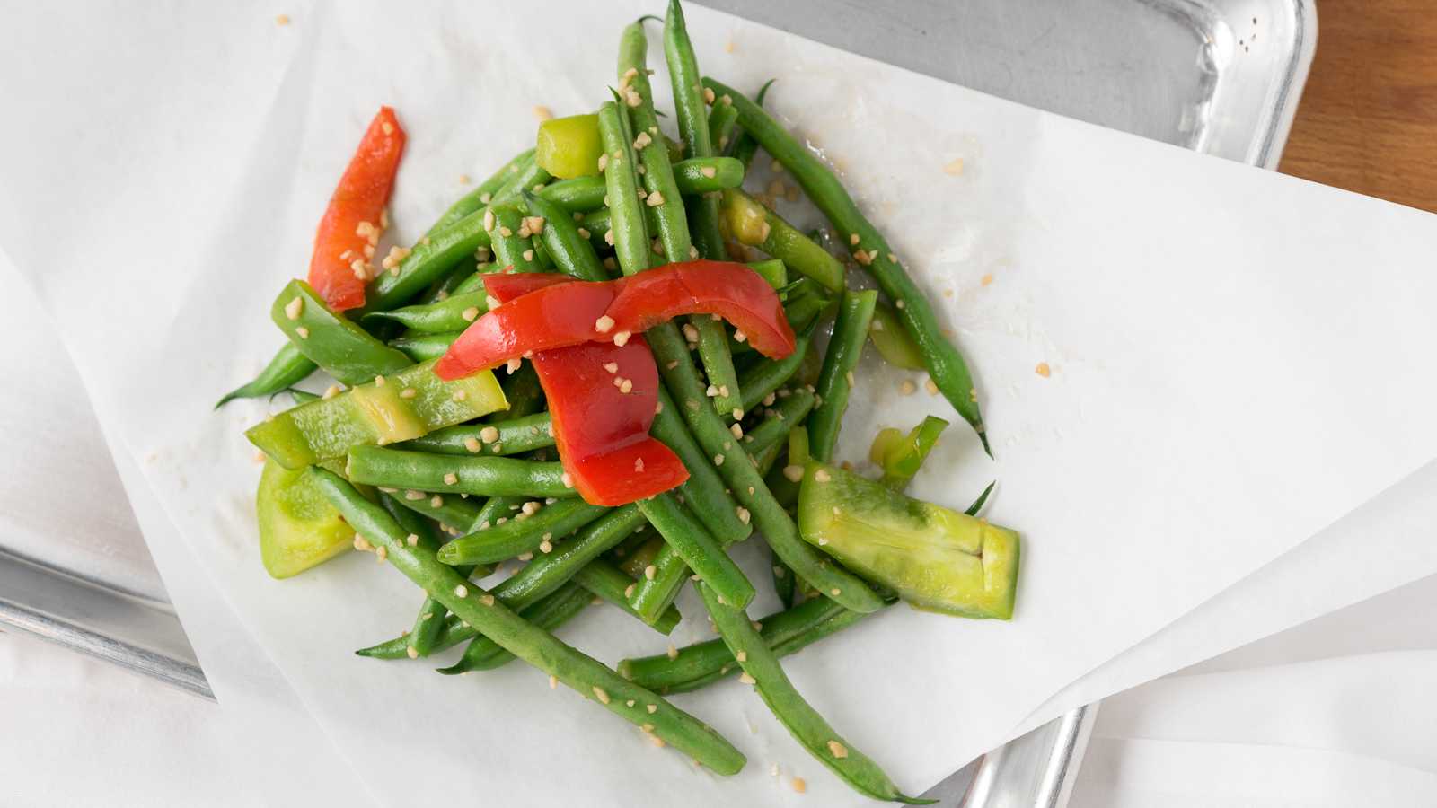 Order Sauteed Green Beans food online from Bol Pho Bistro store, Seattle on bringmethat.com
