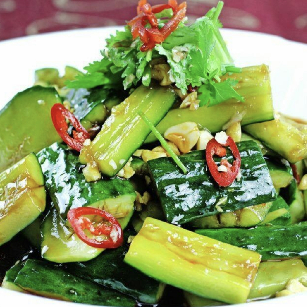 Order Spicy Cucumber Salad food online from Chef Wu store, Roswell on bringmethat.com