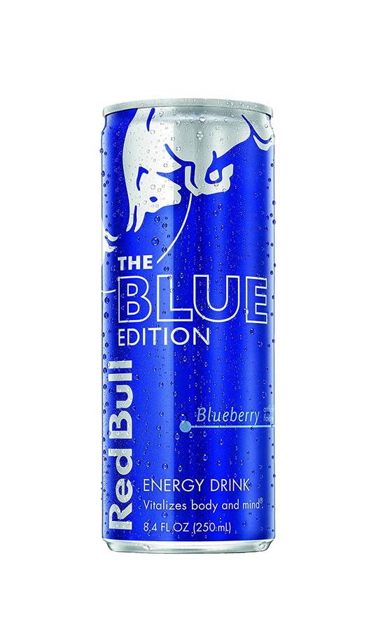 Order Red Bull Energy Drink The Blue Edition Blueberry food online from Exxon Food Mart store, Port Huron on bringmethat.com