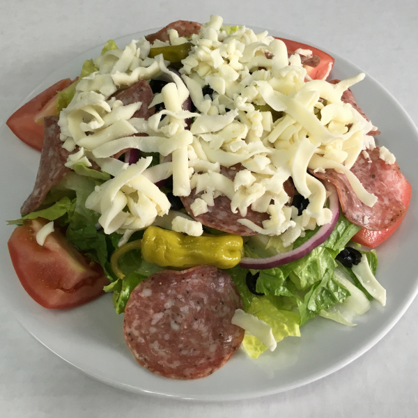 Order Antipasto Salad food online from The Slice Pizza store, San Francisco on bringmethat.com