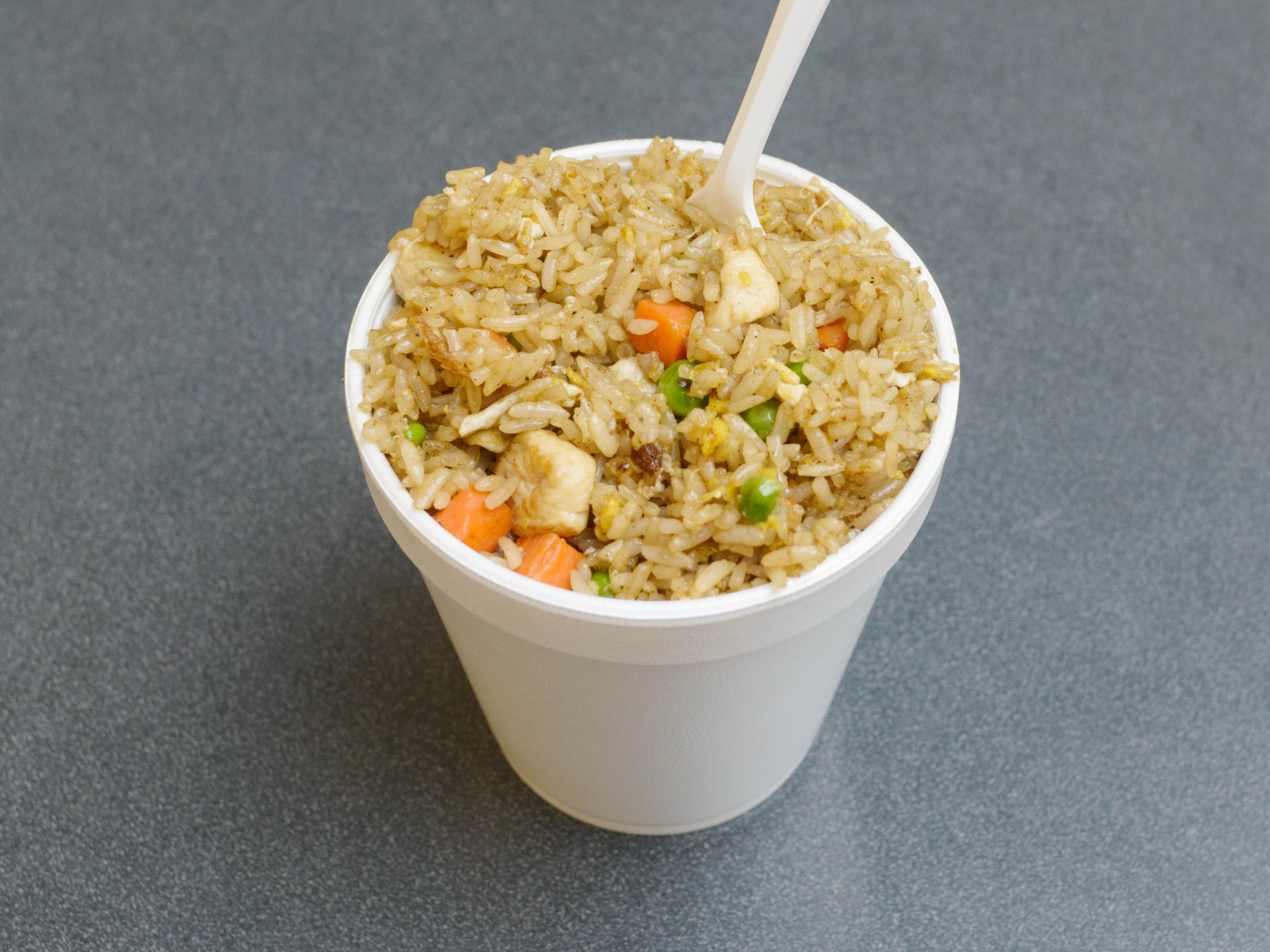 Order Chicken Fried Rice-Large food online from Lollipop Chicken Wings store, Mount Prospect on bringmethat.com