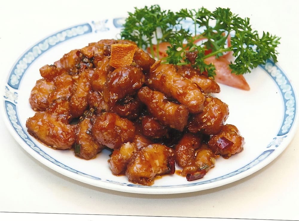 Order Orange Chicken food online from Peking Restaurant store, Livermore on bringmethat.com