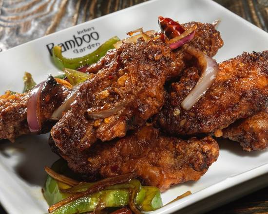 Order Wings of Heaven (6 pcs) food online from Inchin Bamboo Garden store, Chino HIlls on bringmethat.com