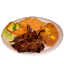 Order 1. Steak Combo food online from Rivas Mexican Grill #2 store, Las Vegas on bringmethat.com