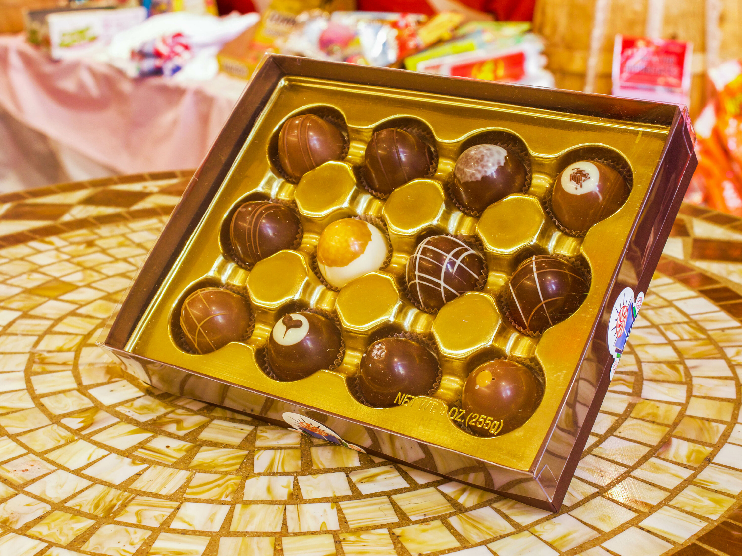 Order Truffles Gift Box (Le Grand Confectionary) food online from Zoonie Candy store, Lafayette on bringmethat.com